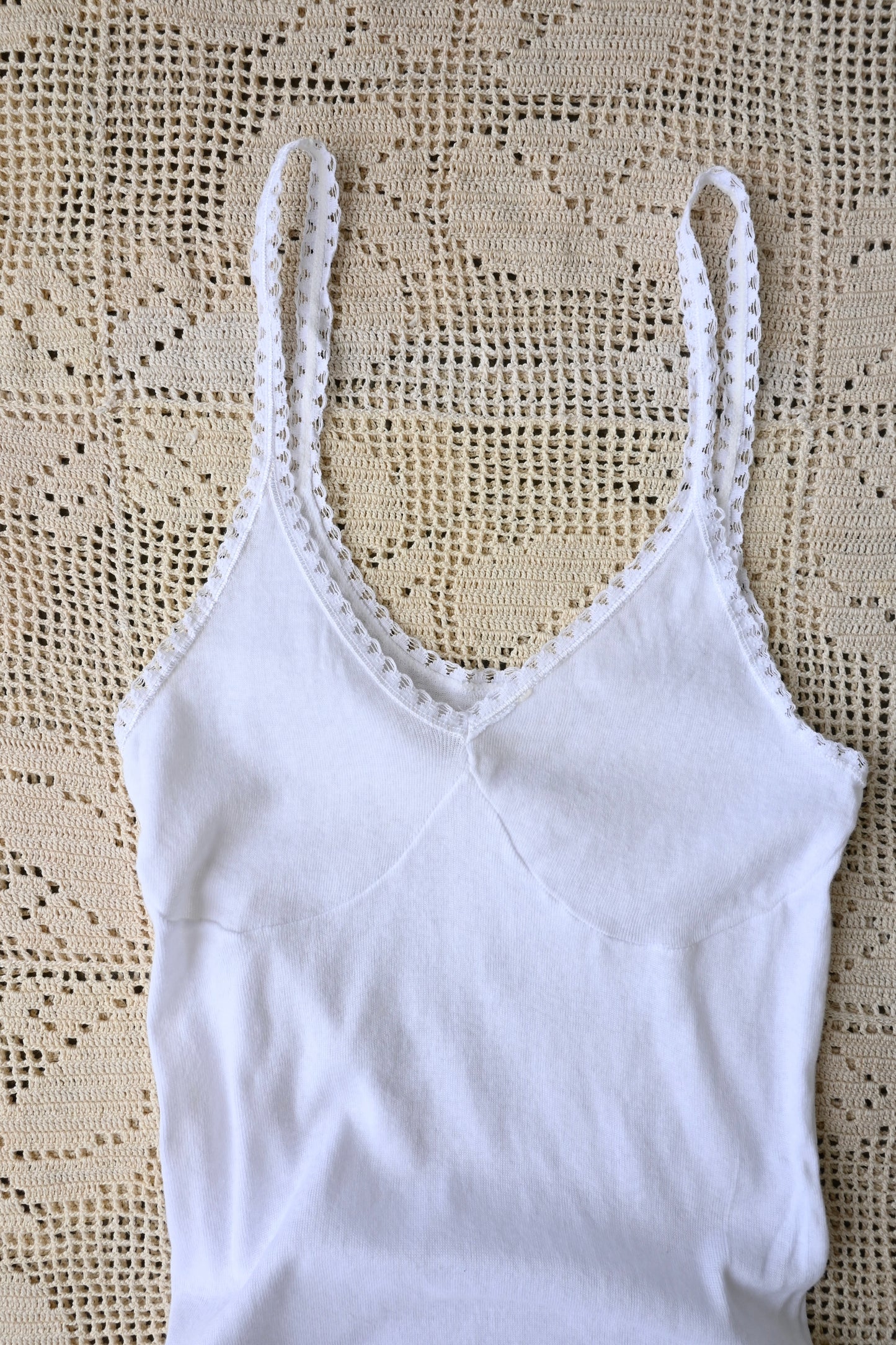 EURO Cotton lace camisole