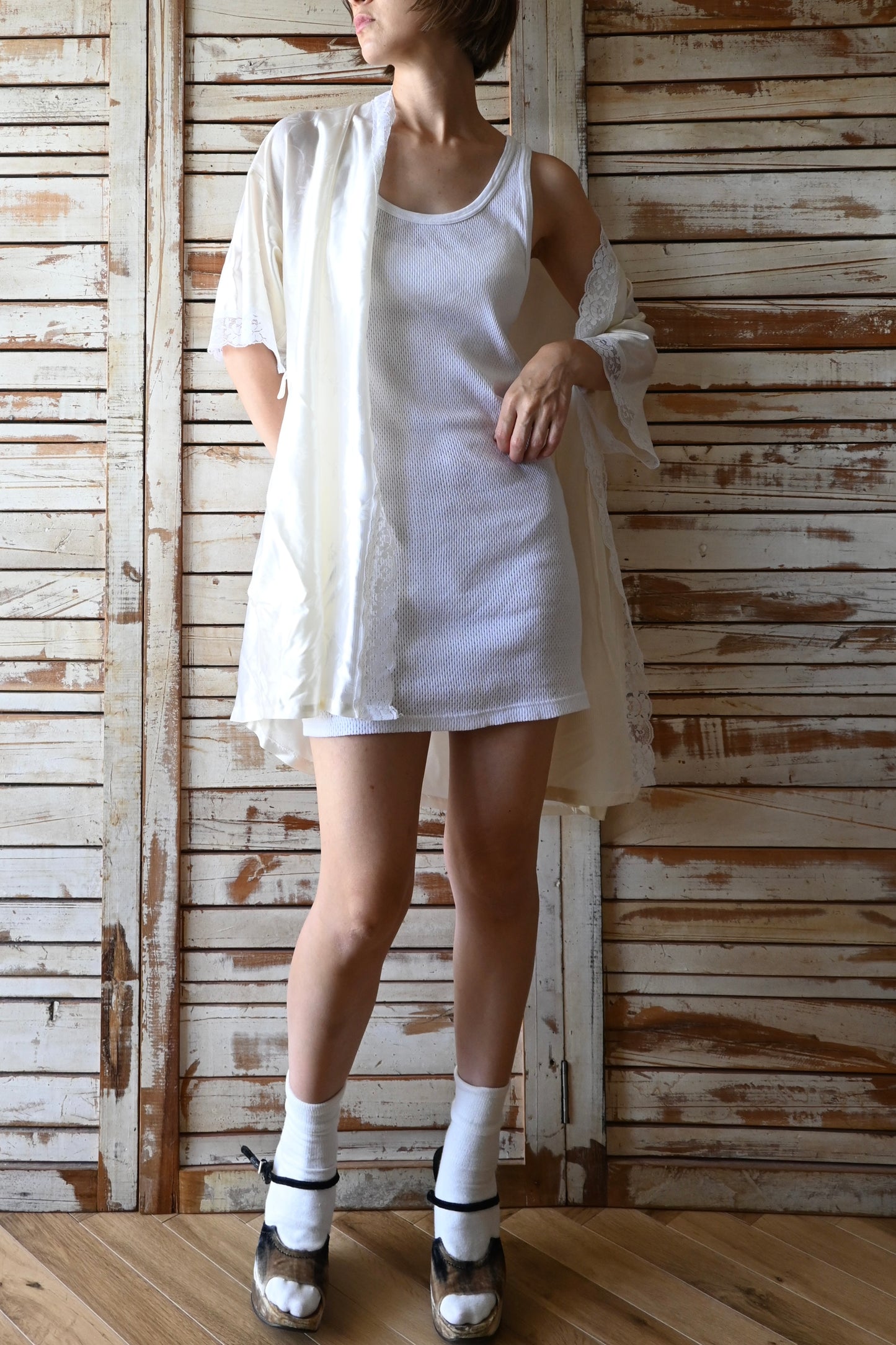 EURO Underwear tank top/WHITE