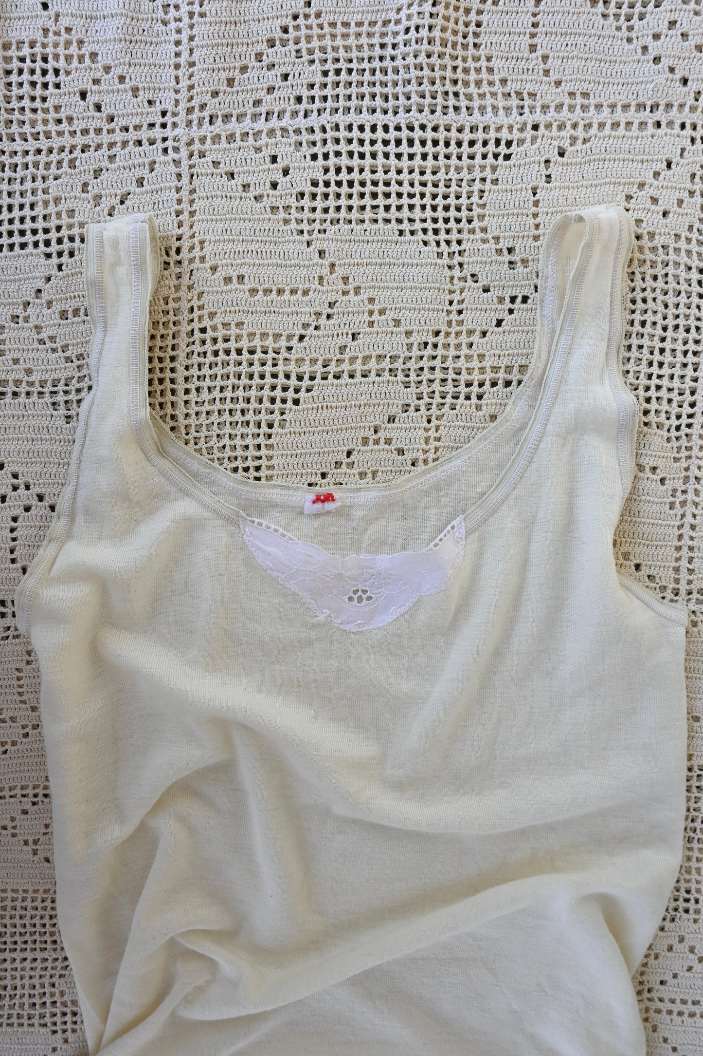 EURO Underwear knit top/IVORY