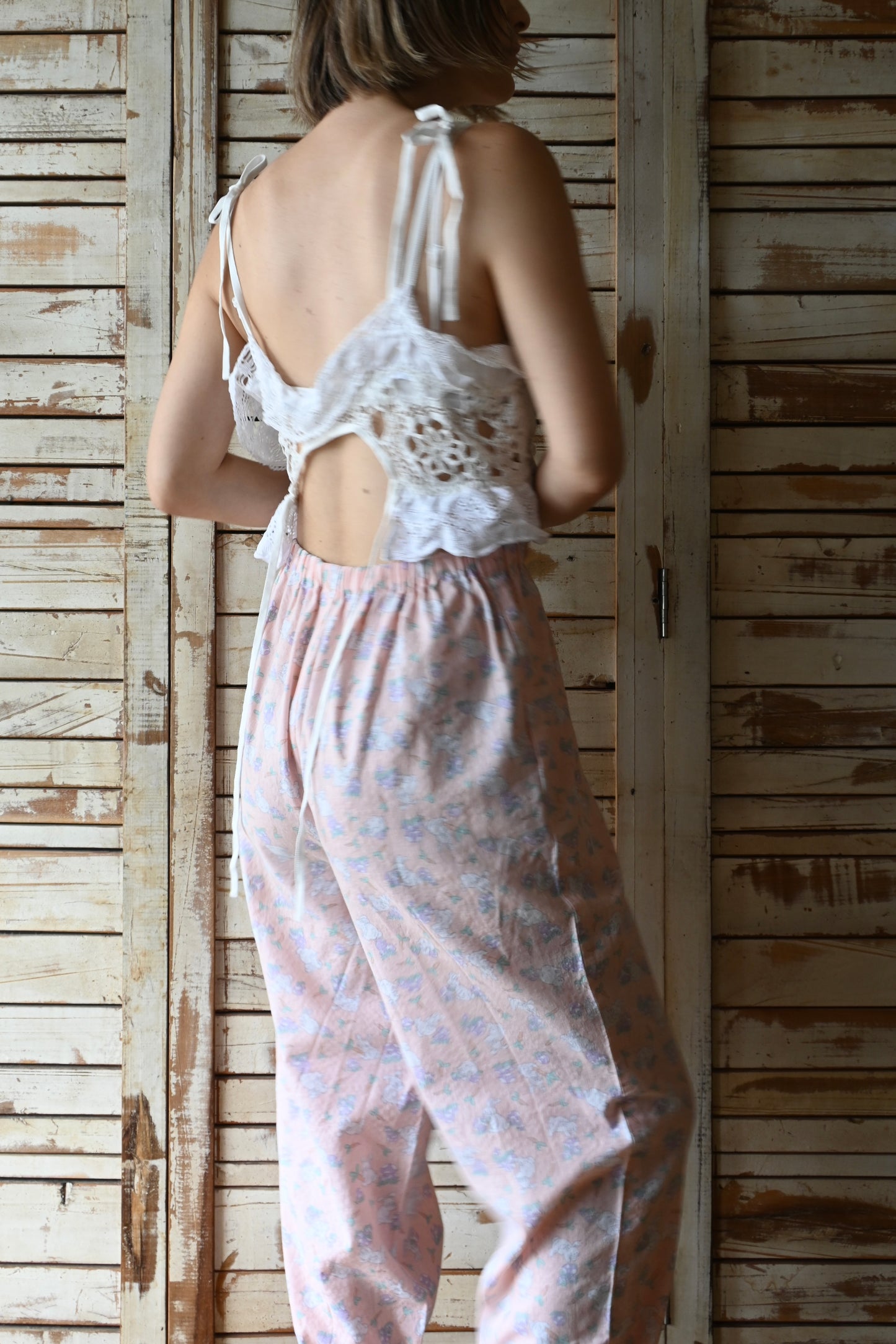 Rabbit Bunny Cotton Pants/PINK