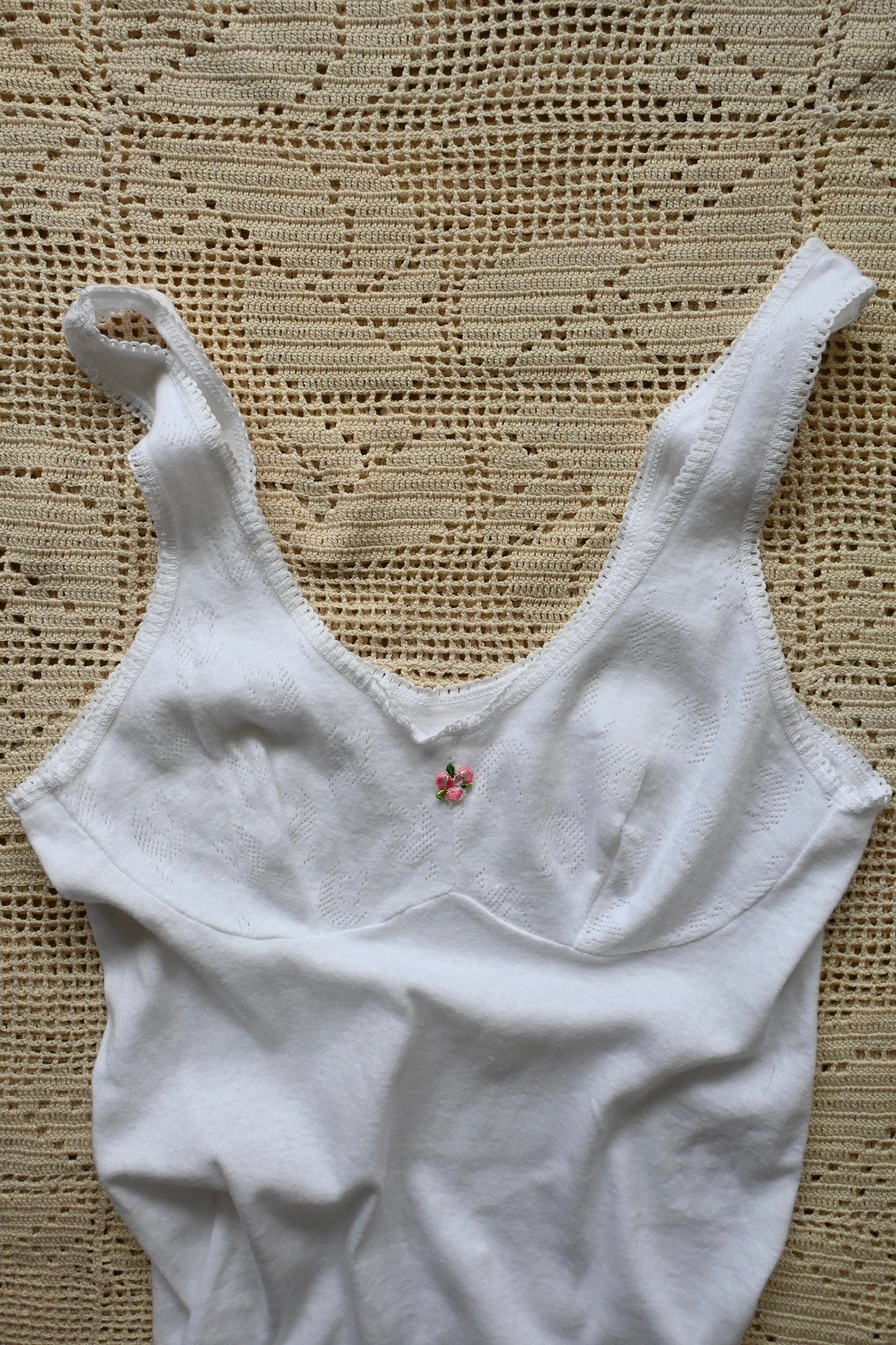 EURO Cotton lace camisole