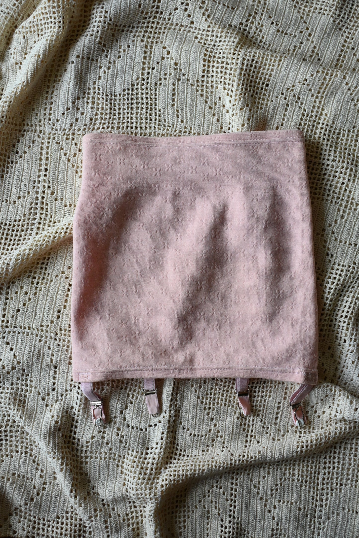 Vintage Garter Belt/PINK