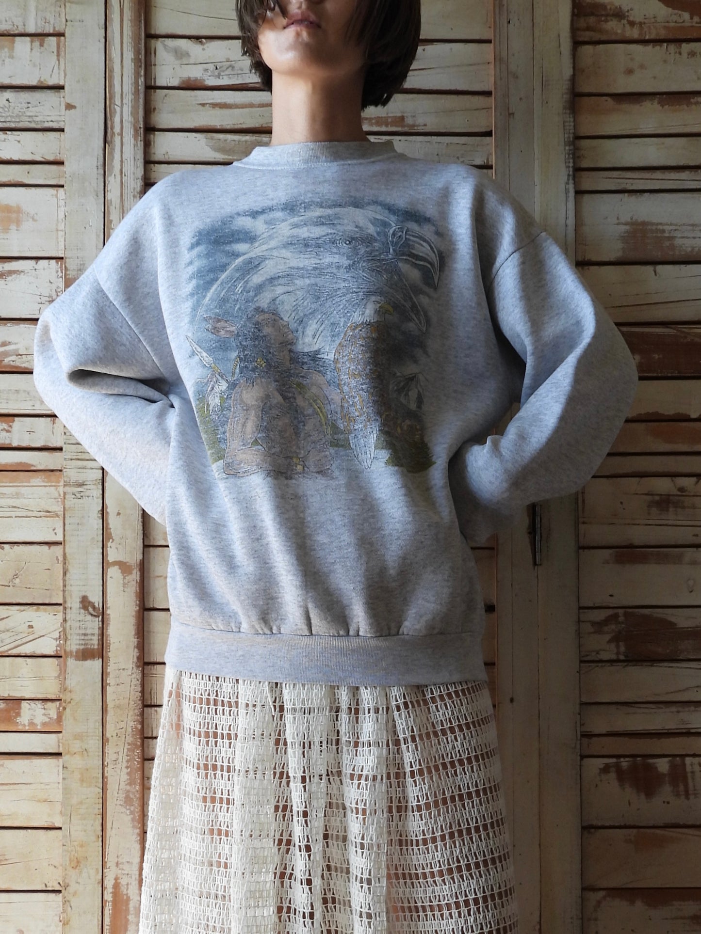 '90s Sweat shirt/Native Americans