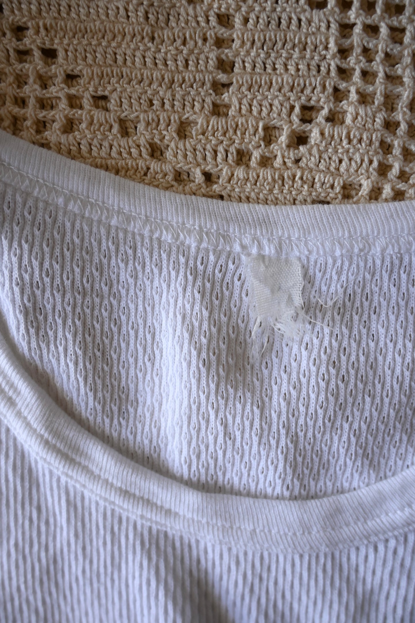 EURO Underwear tank top/WHITE