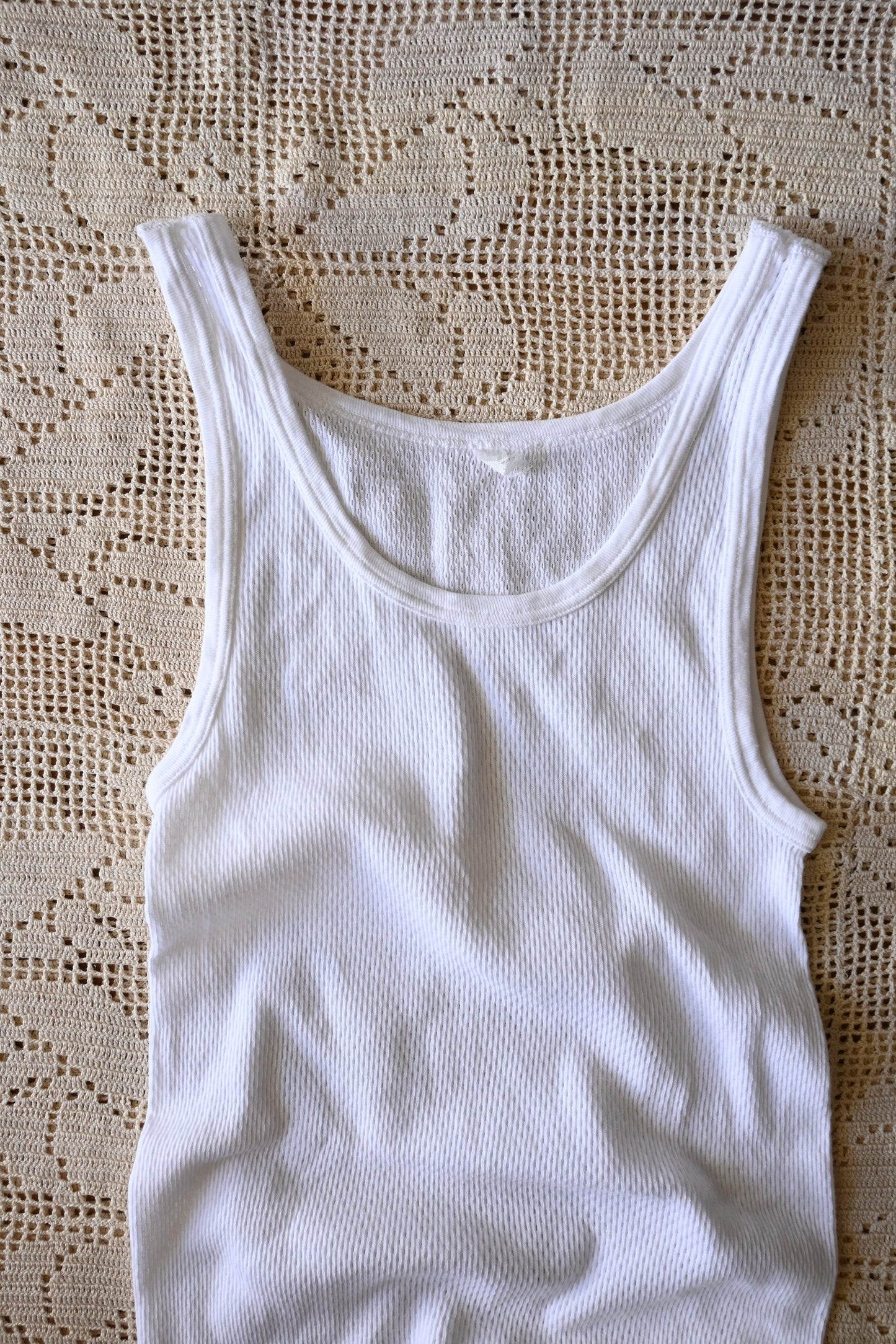 EURO Underwear tank top/WHITE
