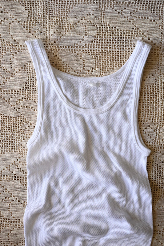 EURO Underwear tank top/WHITE