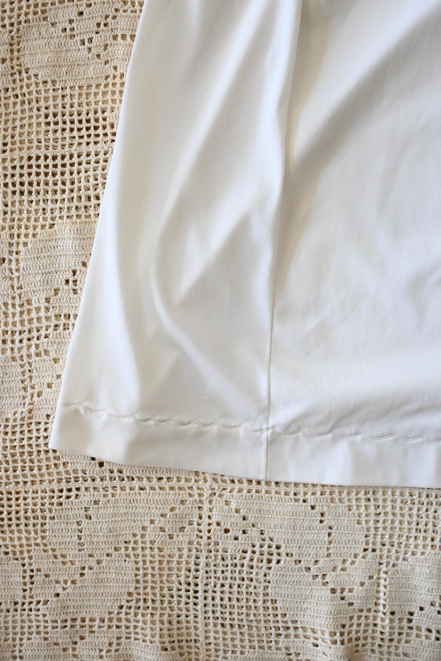 70's Slip dress/WHITE
