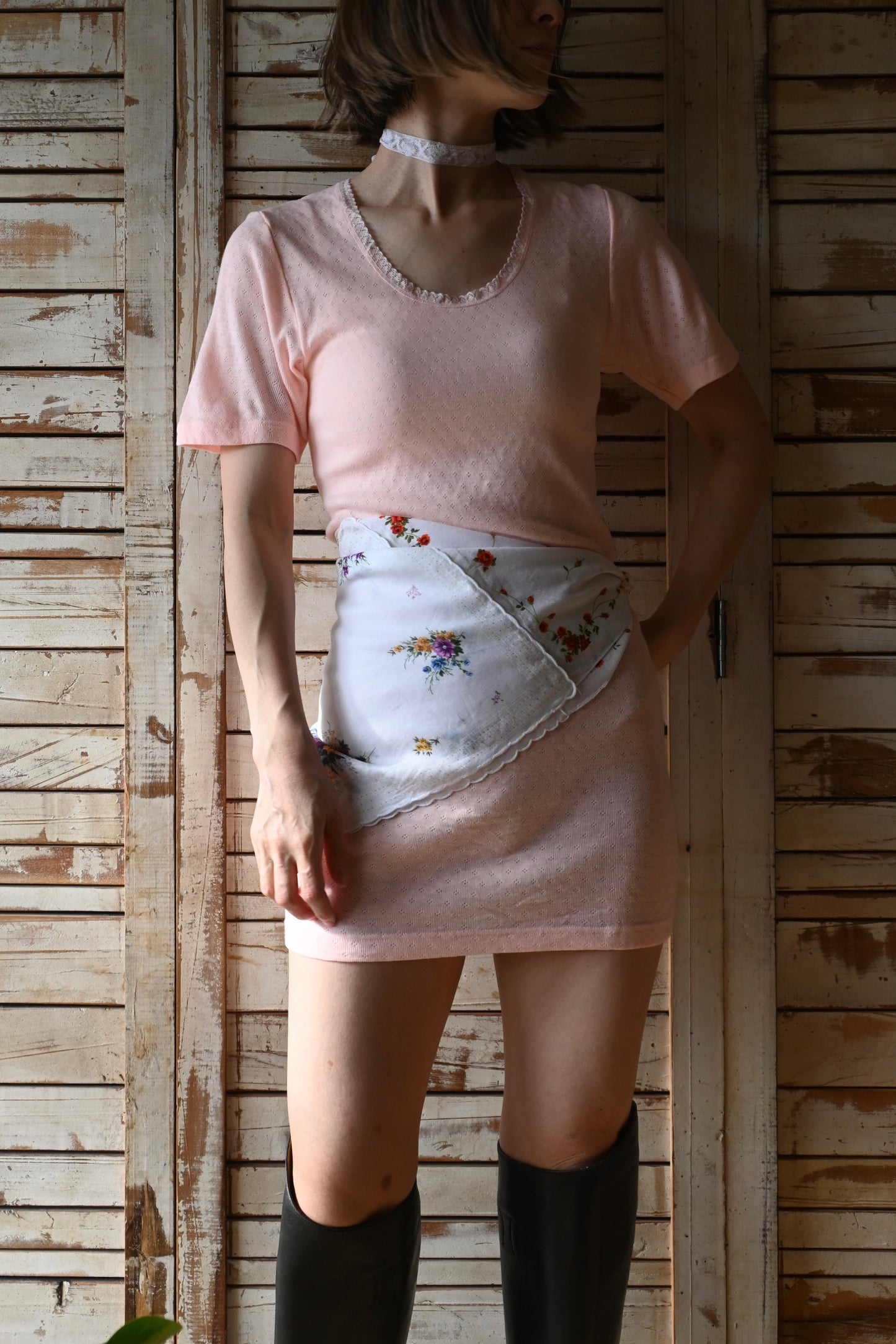 EURO Underwear tee/CORAL PINK