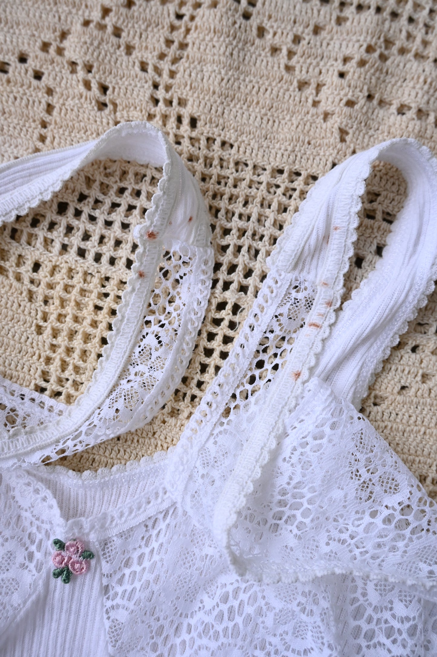 EURO Cotton lace camisole