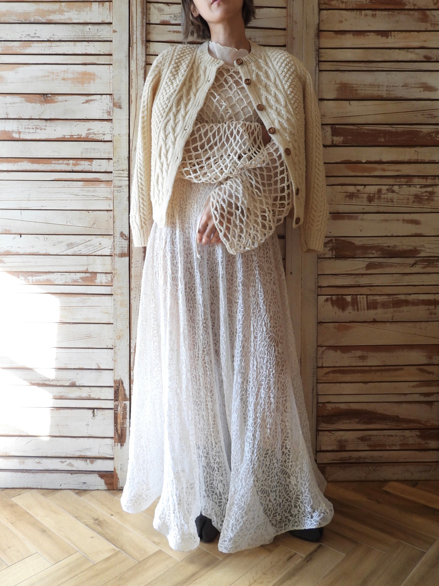 Lace skirt/PONMOSIR