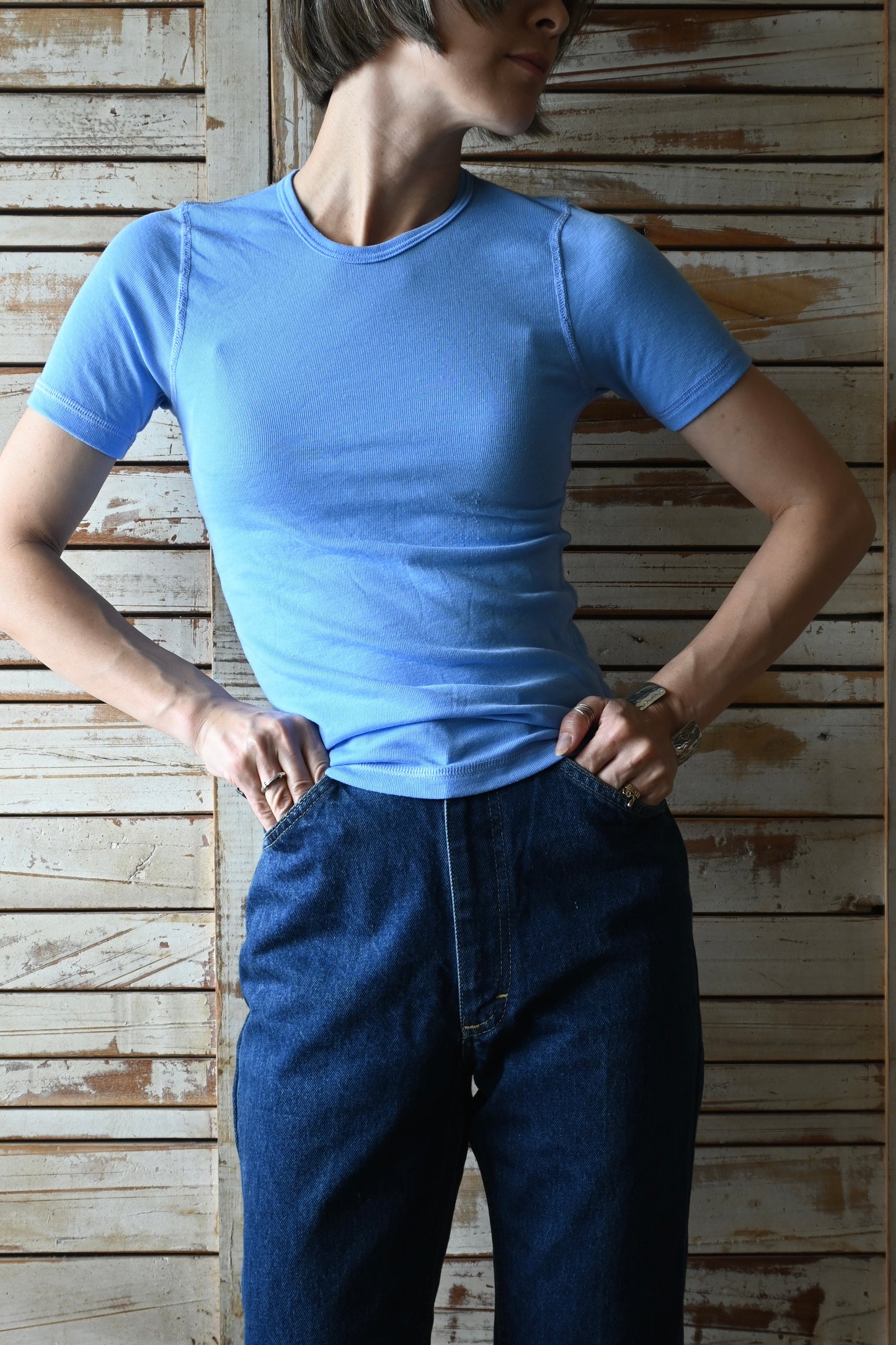 EURO Boys tee/BLUE