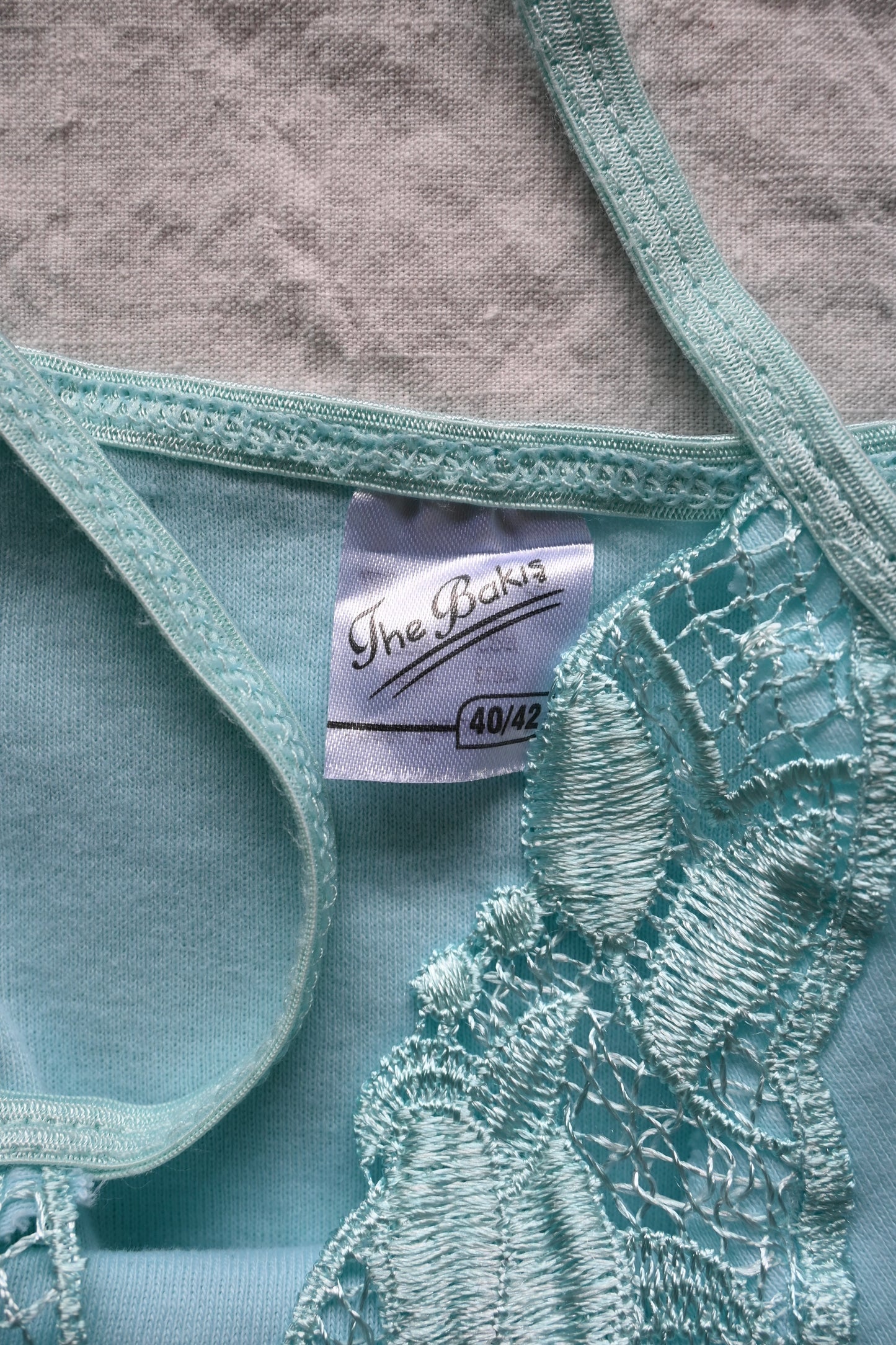 EURO Cotton underwear top/L.BLUE