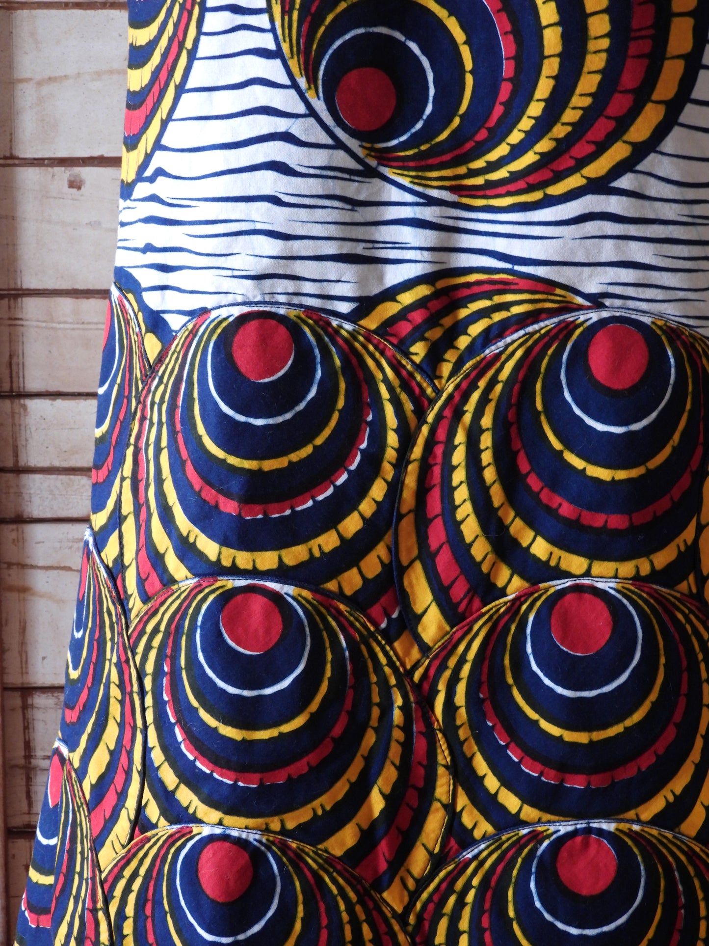 African printed skirt/MULTI