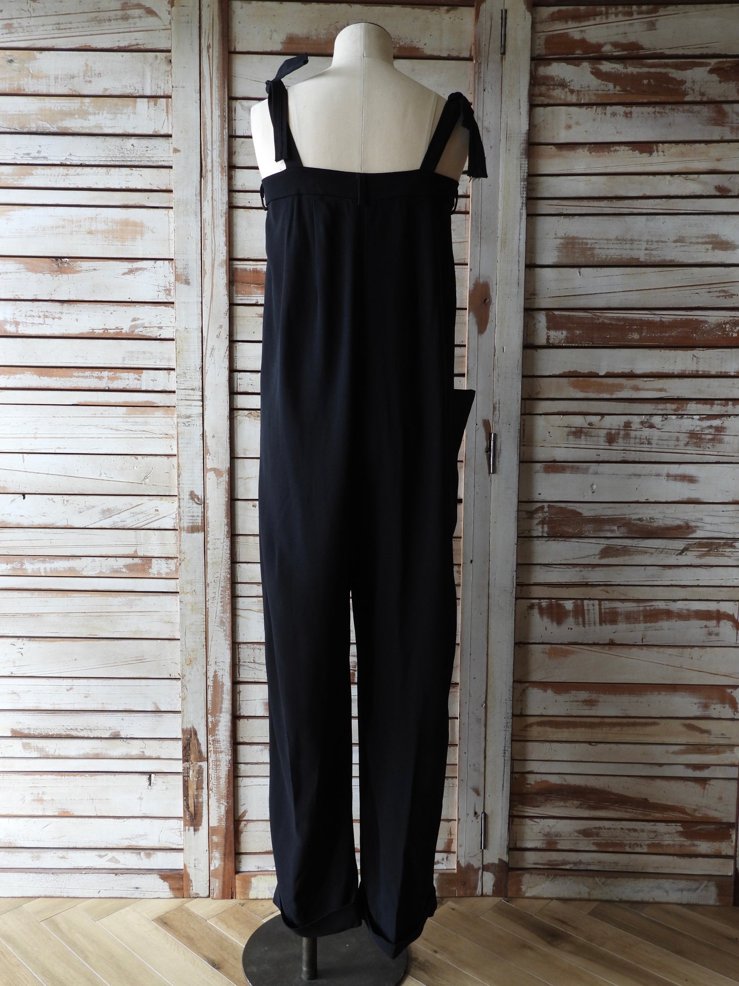 N/S Black jumpsuit/BLACK