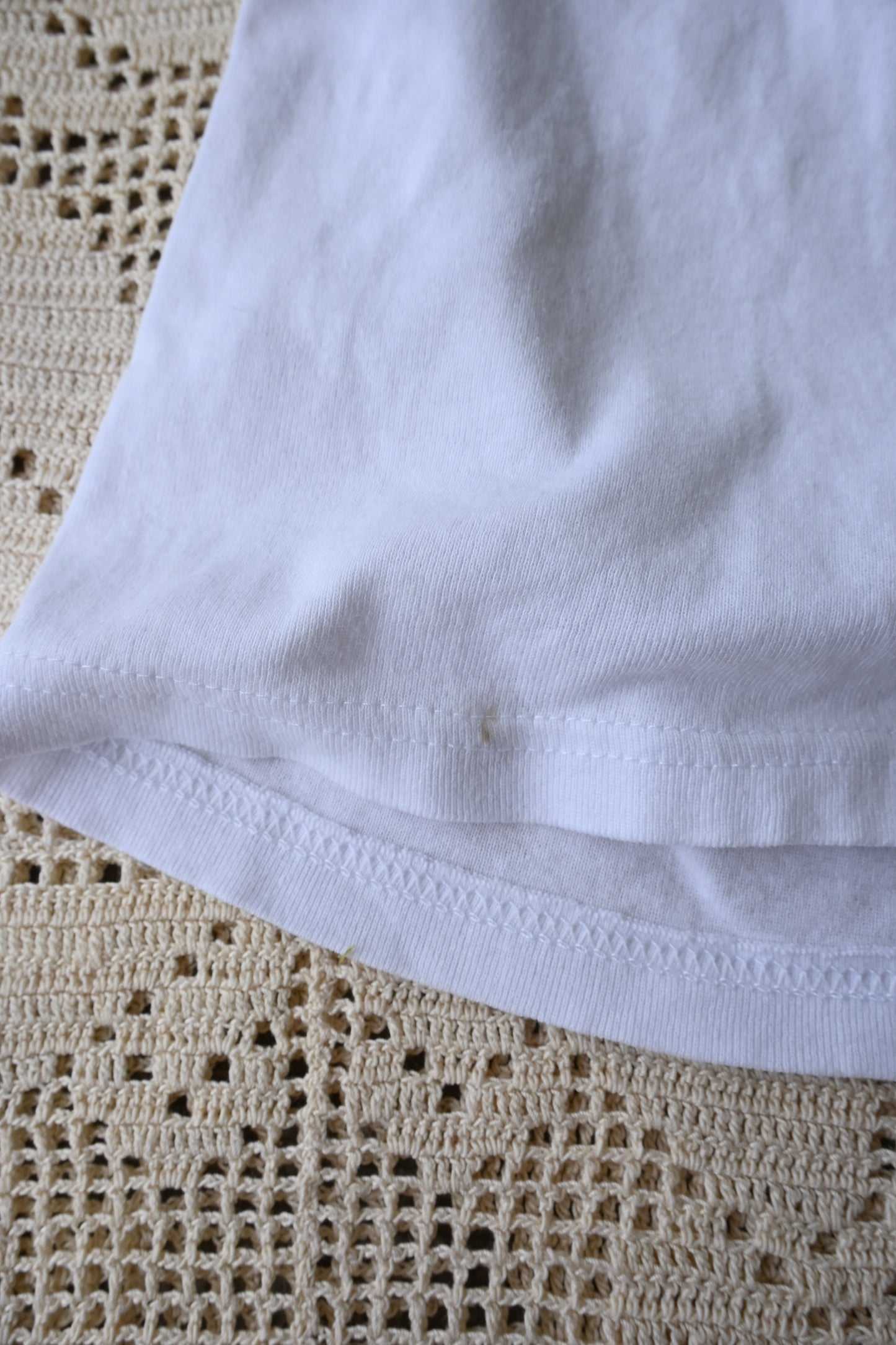 EURO Cotton underwear top/WHITE