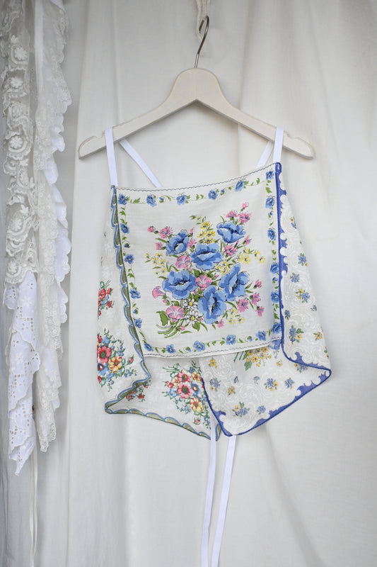 Flower handkerchief camisole/PONMOSIR