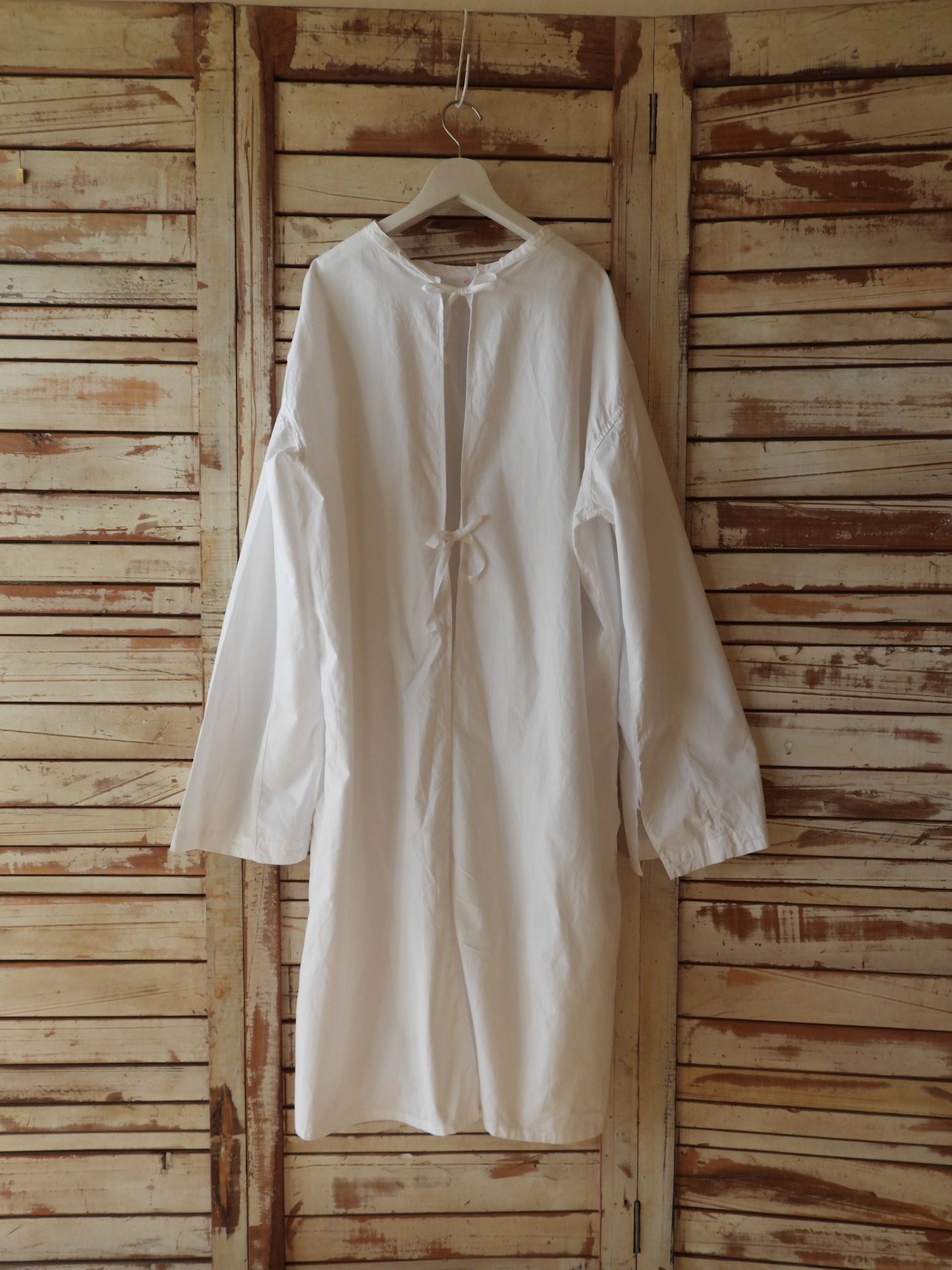 SWEDISH ARMY Surgical gown dress/WHITE