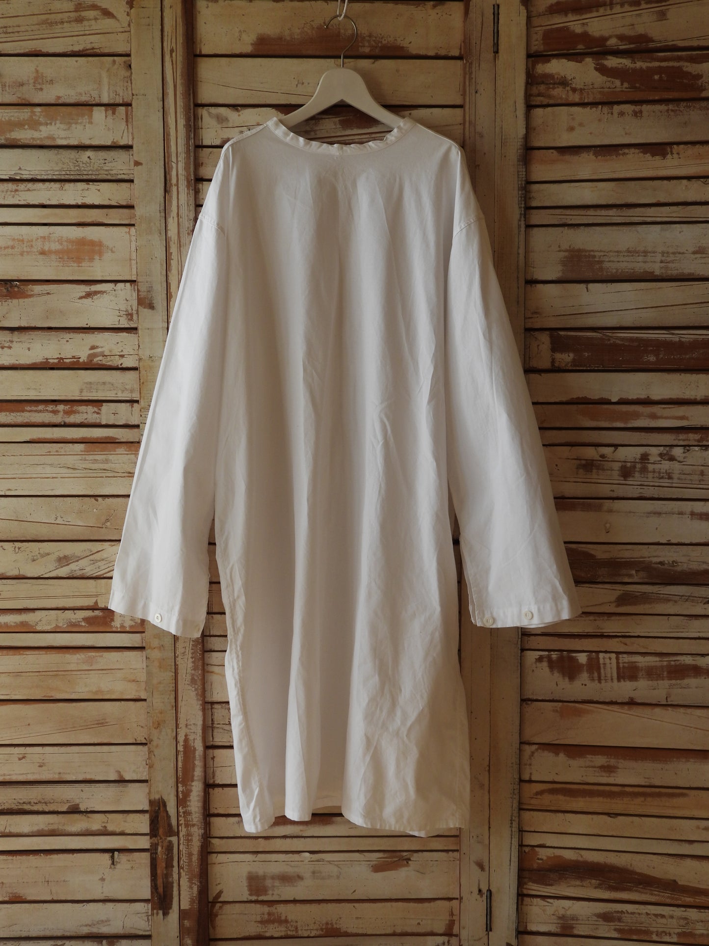 SWEDISH ARMY Surgical gown dress/WHITE