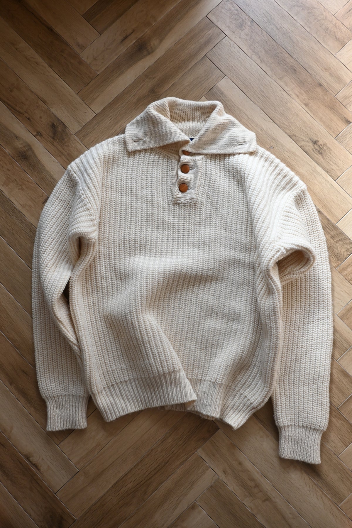 70's ALONTIS Wool knit pullover sweater
