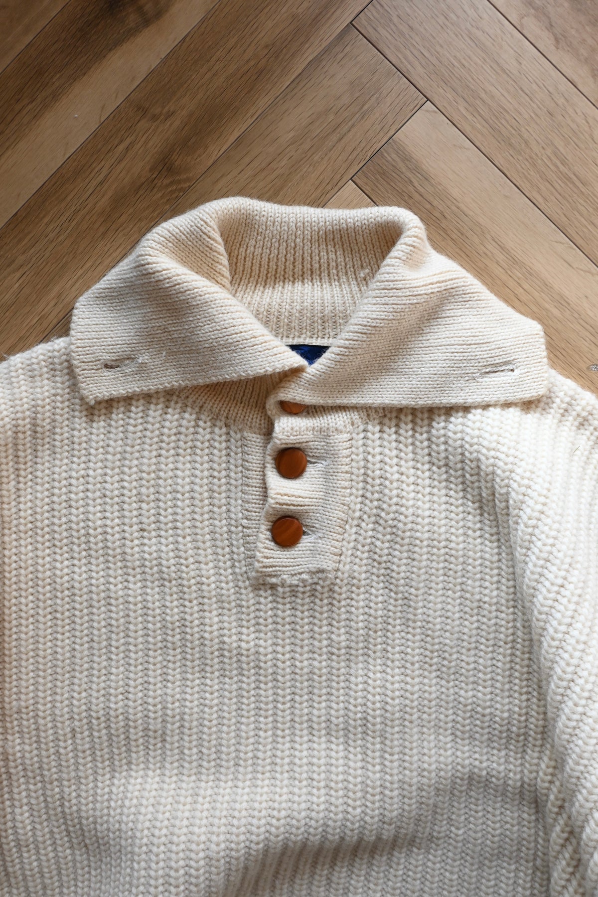 70's ALONTIS Wool knit pullover sweater
