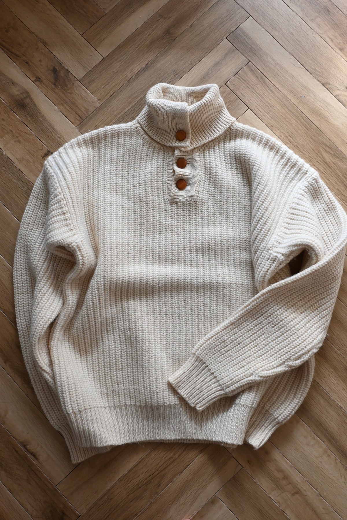 70's ALONTIS Wool knit pullover sweater