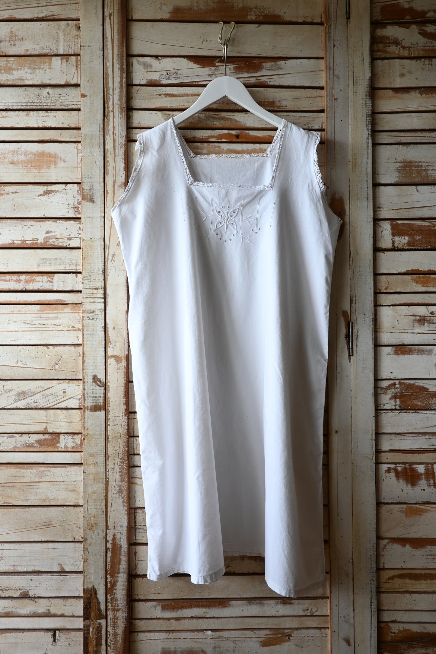 EURO Embroidery dress/IVORY
