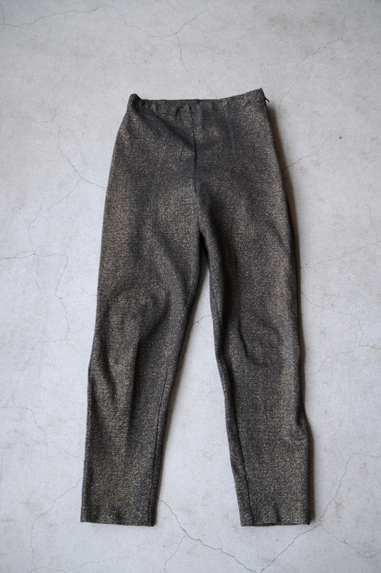 80's Glitter pants/BLACK