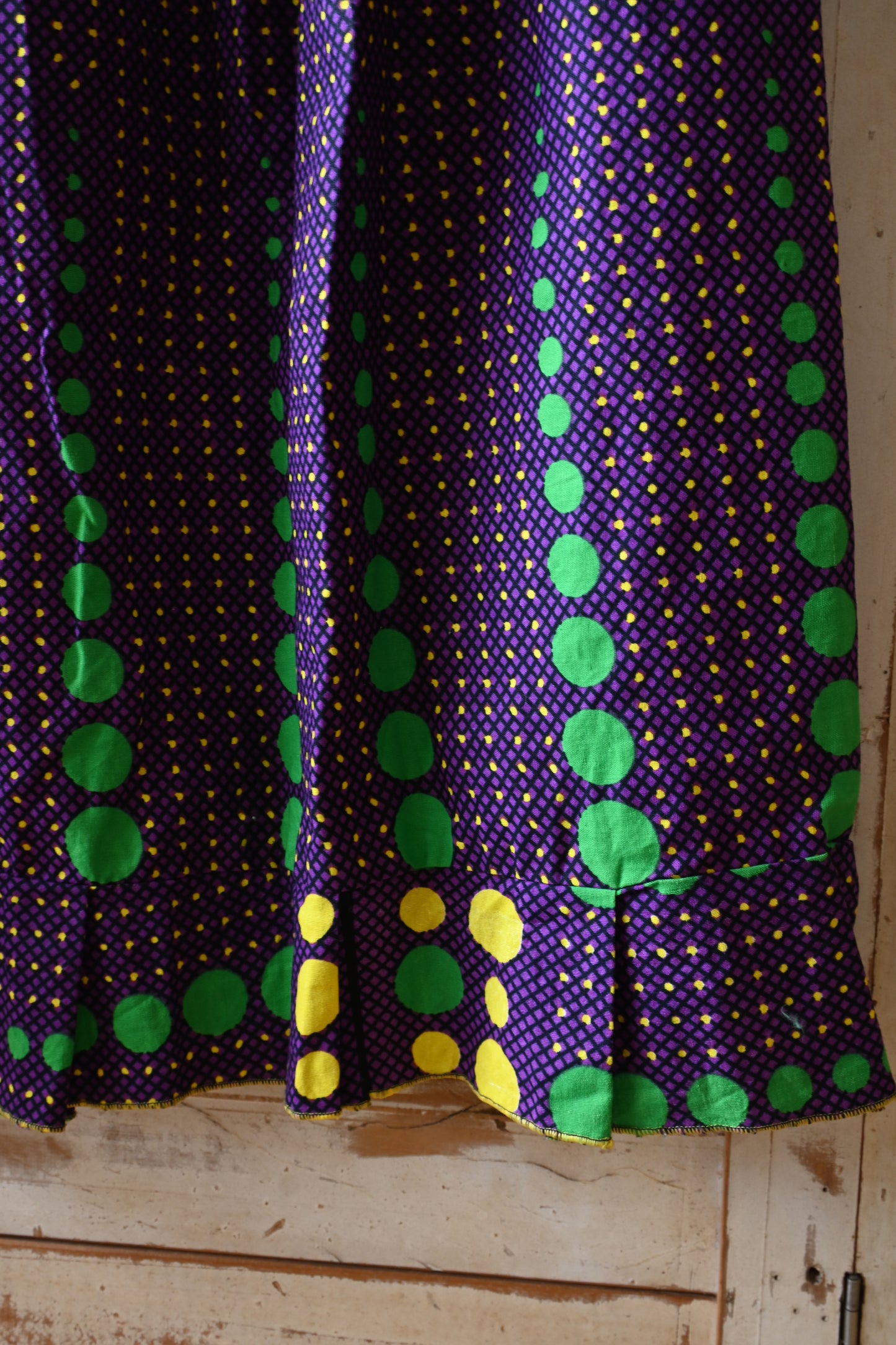 African printed dress