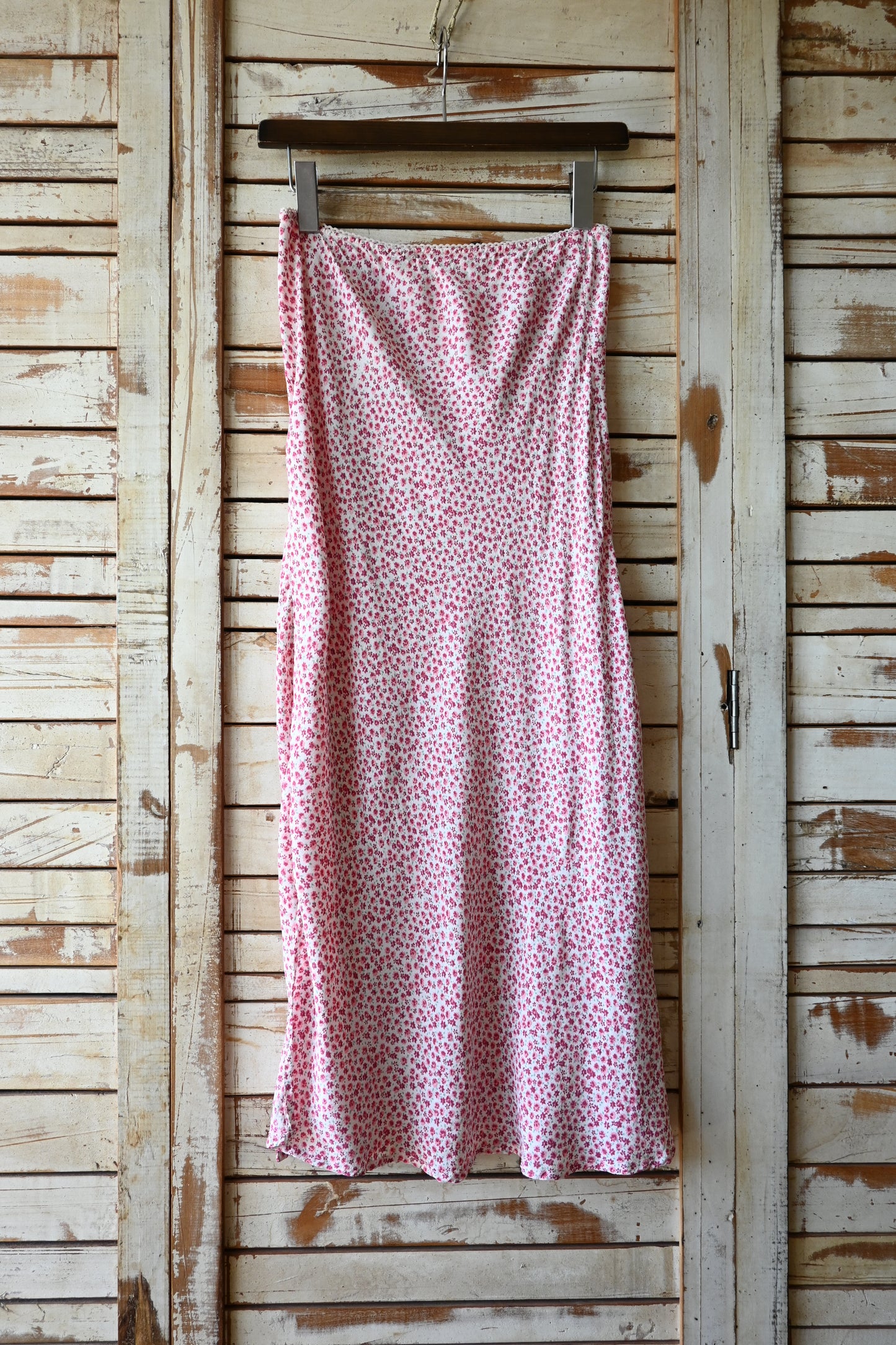 Flower pattern skirt