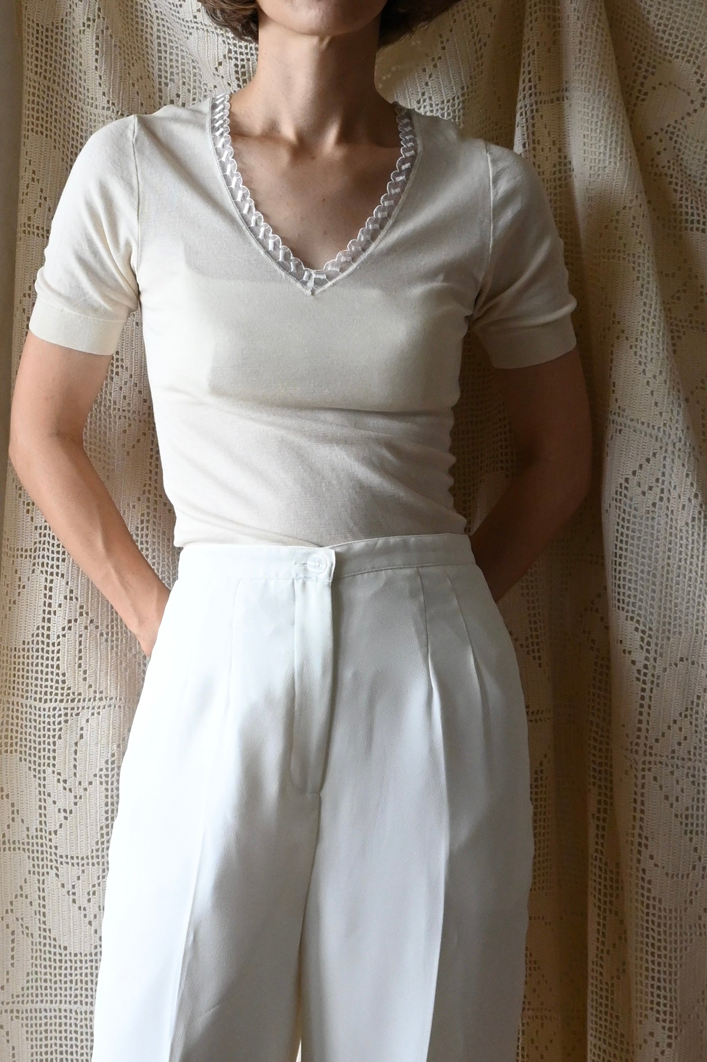 German Underwear top/IVORY