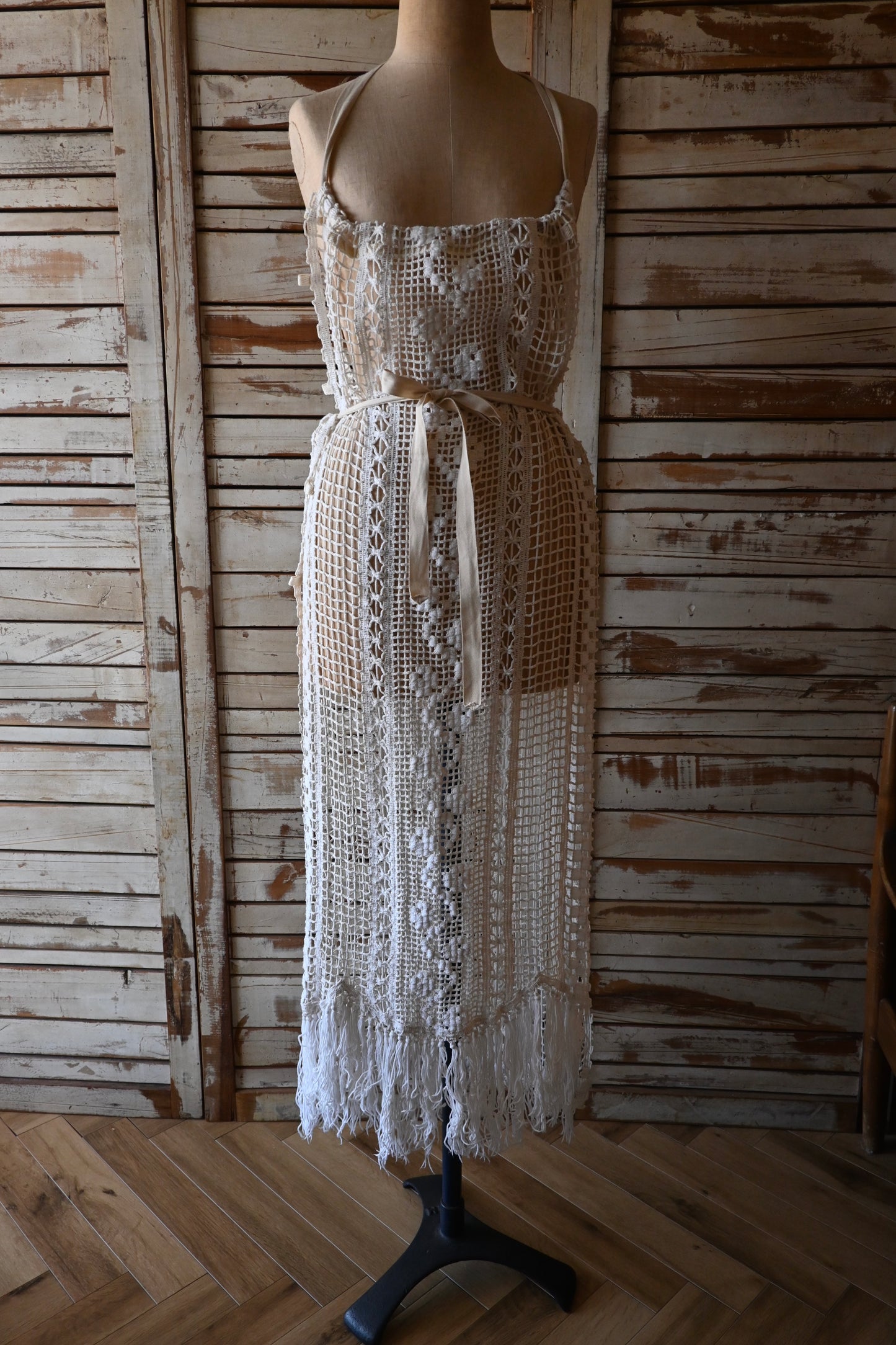 Crochet lace wrap/PONMOSIR