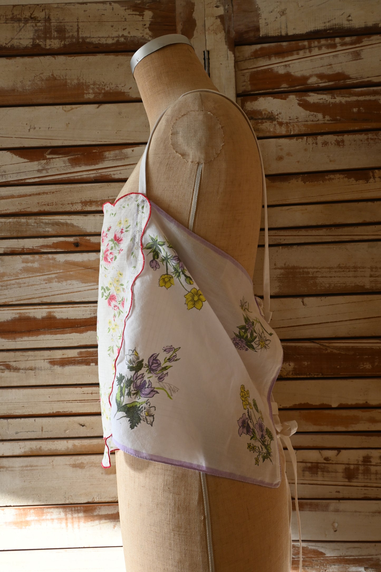 Flower handkerchief camisole/PONMOSIR