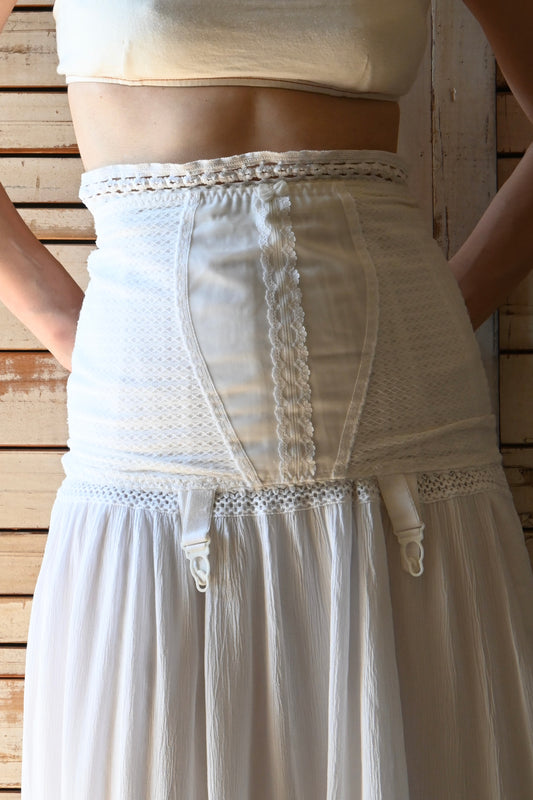 Vintage corset/WHITE