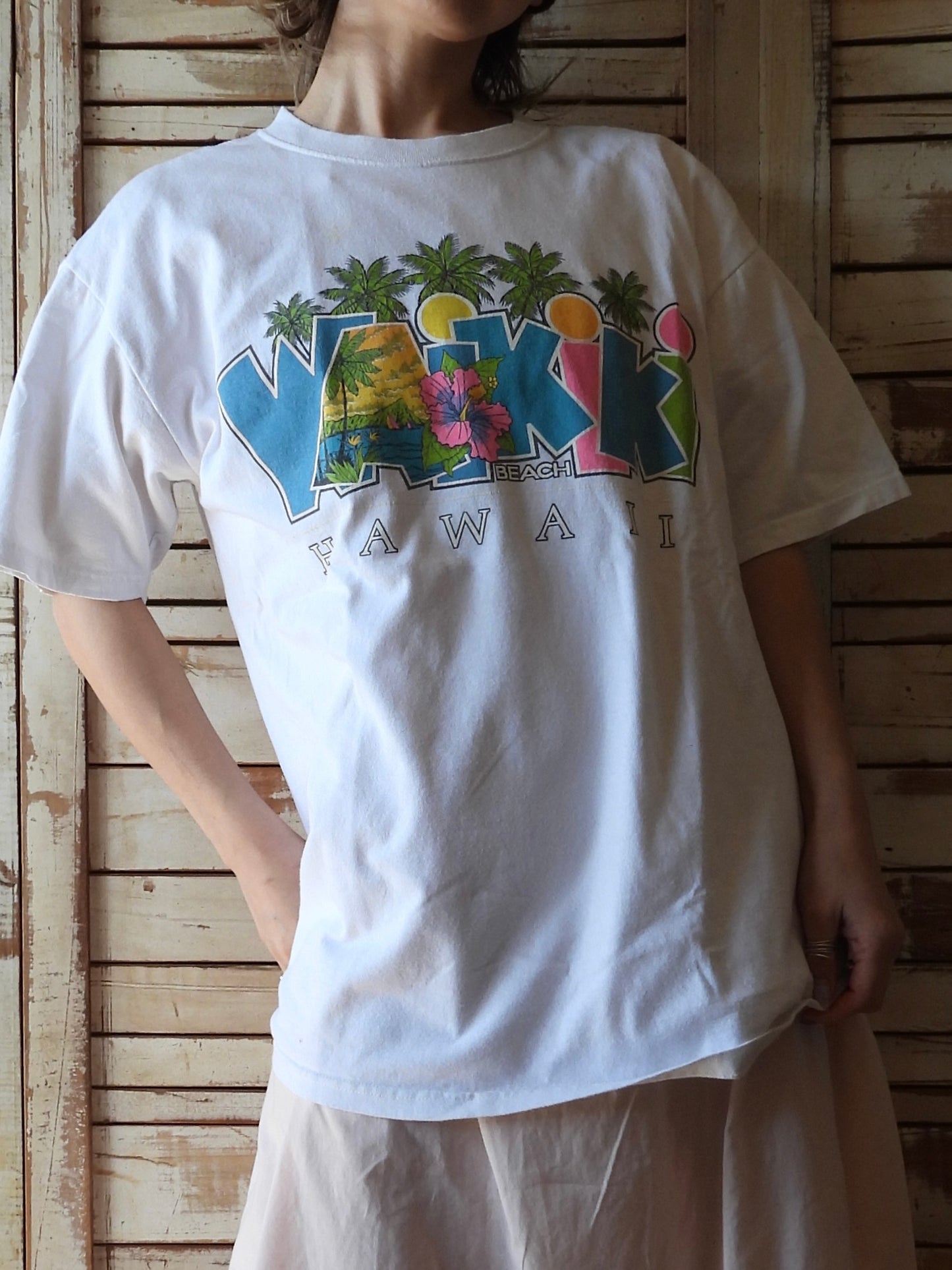 90's Tee/WAIKIKI