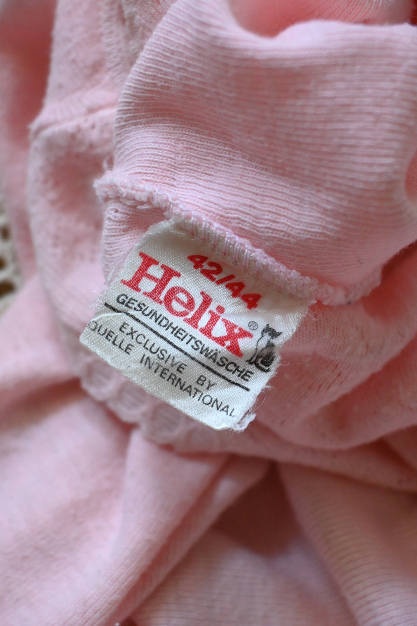 EURO Underwear knit top/PINK