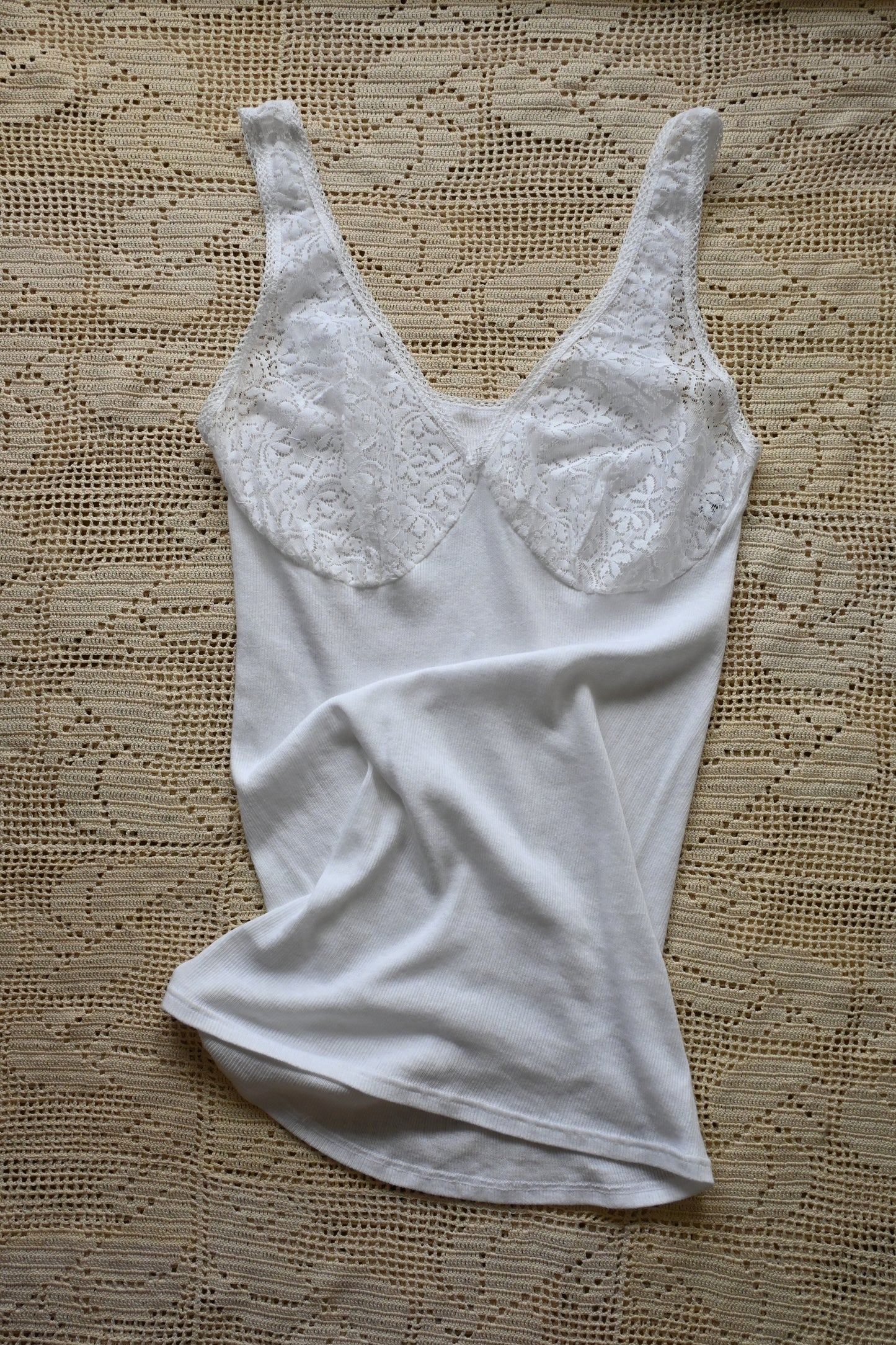 EURO Cotton lace camisole