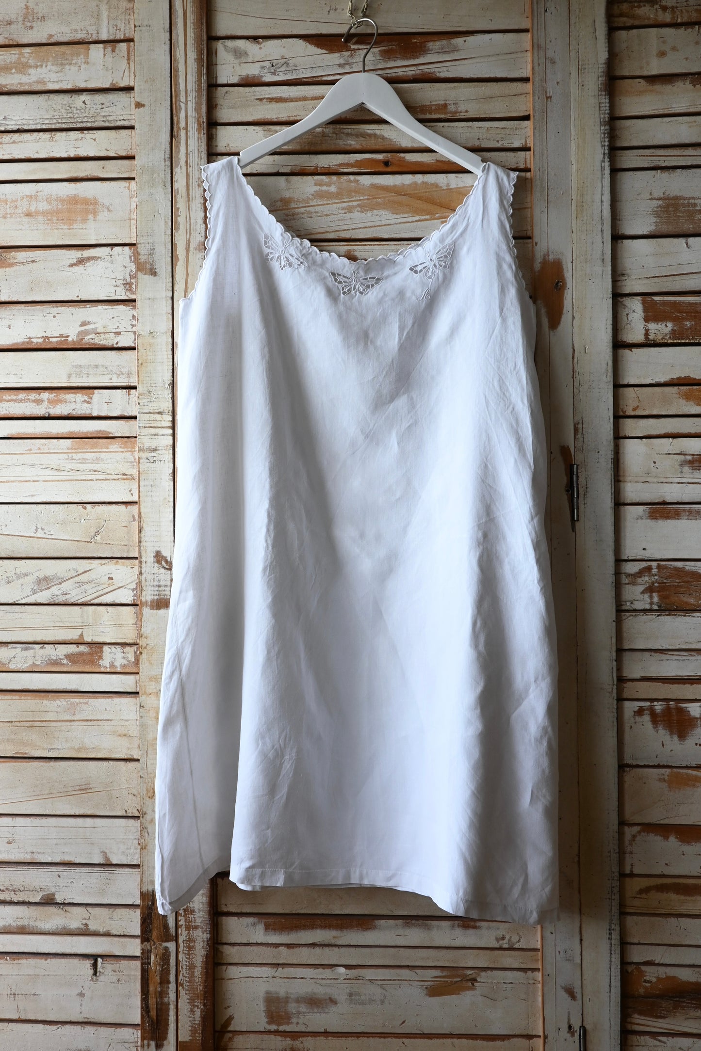 EURO Embroidery dress/IVORY
