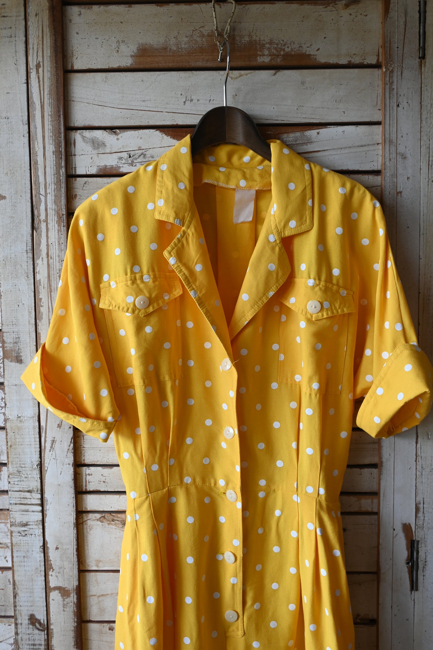 S/S Dot all in one/YELLOW