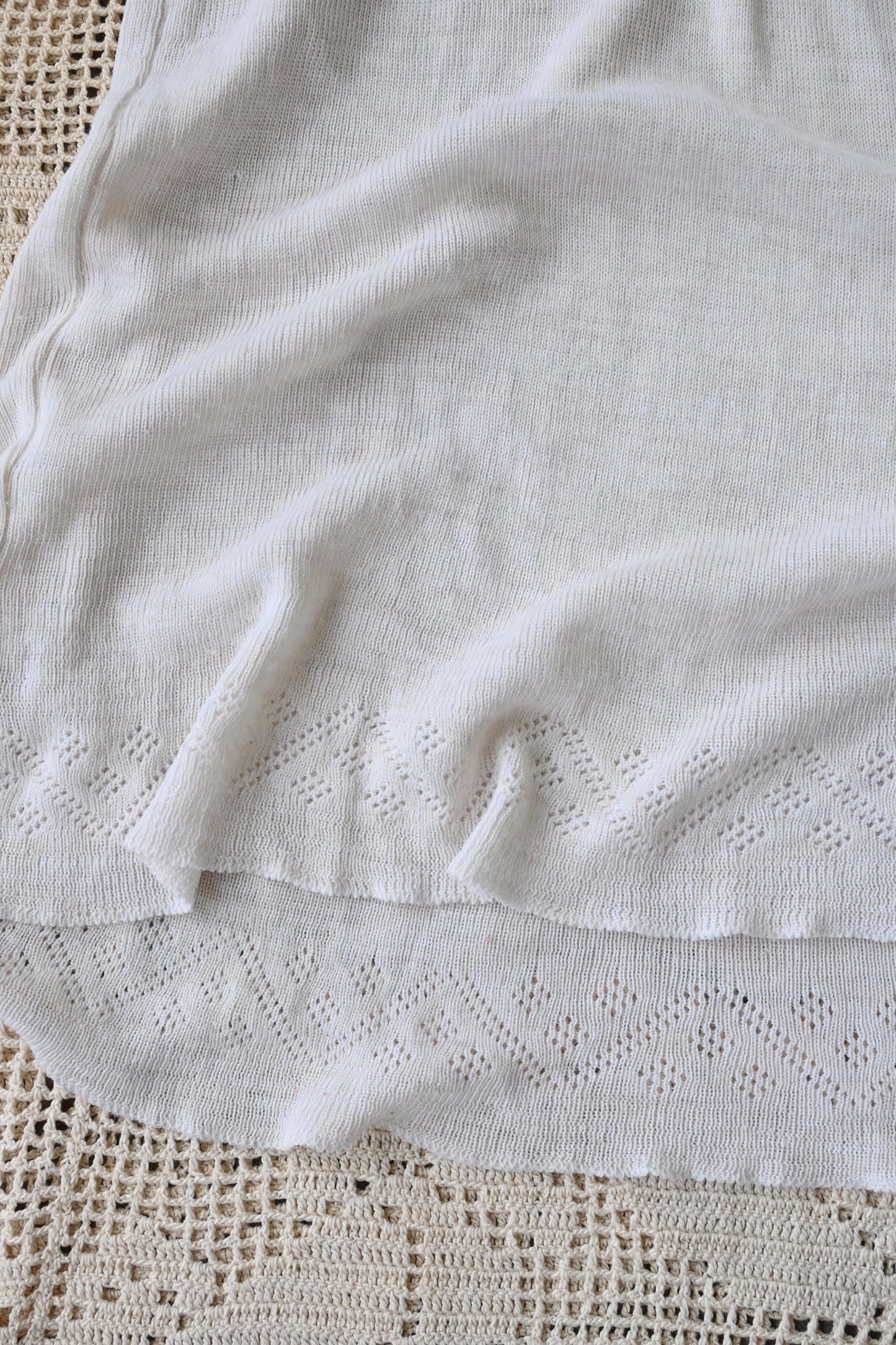 EURO Underwear knit top/IVORY