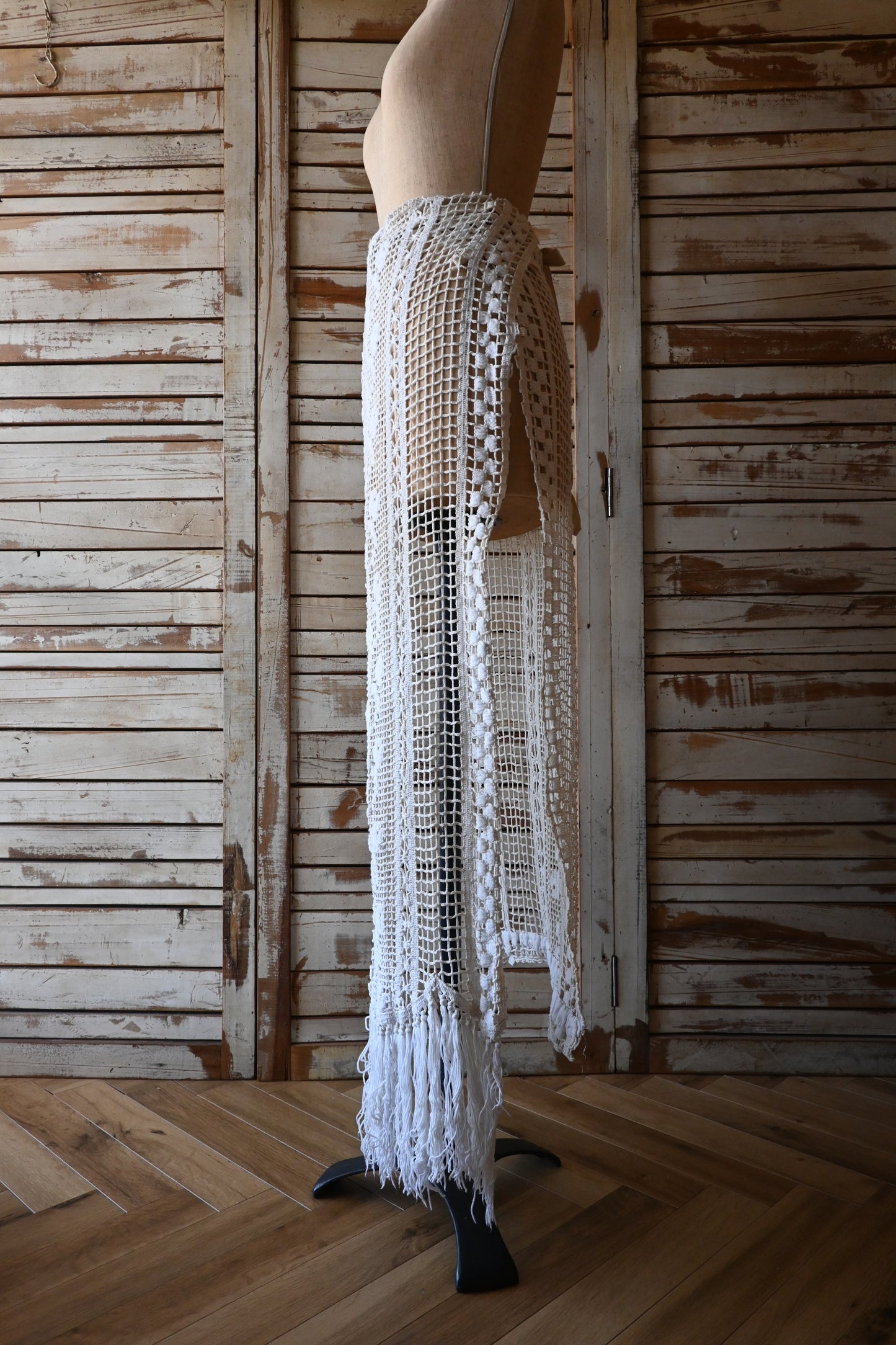 Crochet lace wrap/PONMOSIR