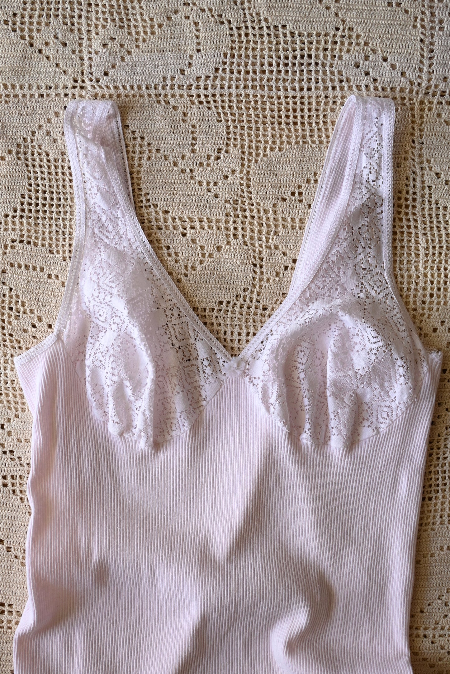 EURO Cotton lace camisole