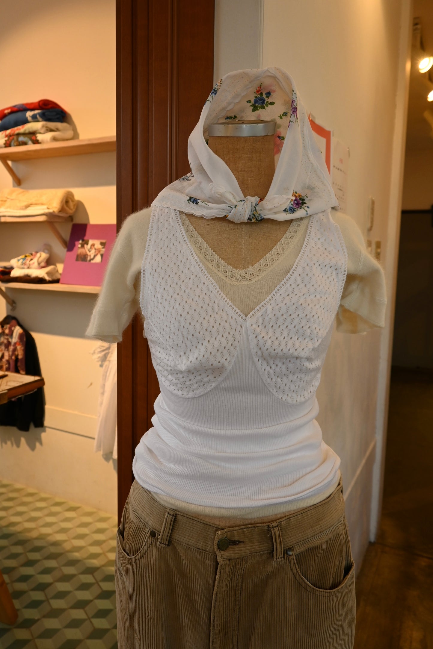 German underwear angora top