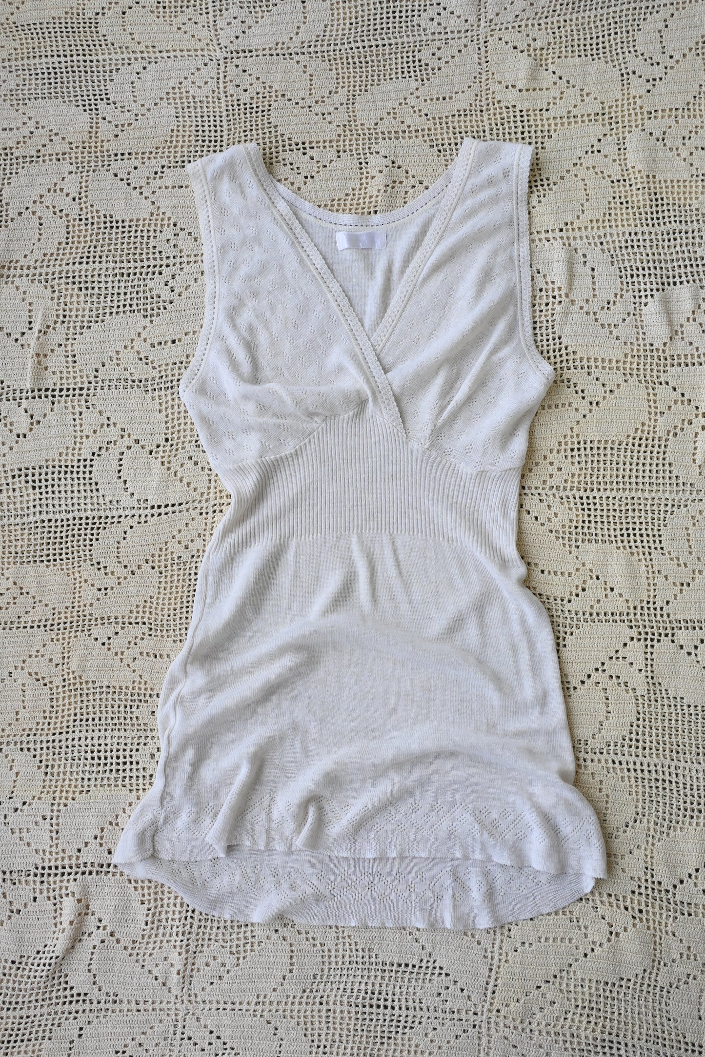 EURO Underwear knit top/IVORY