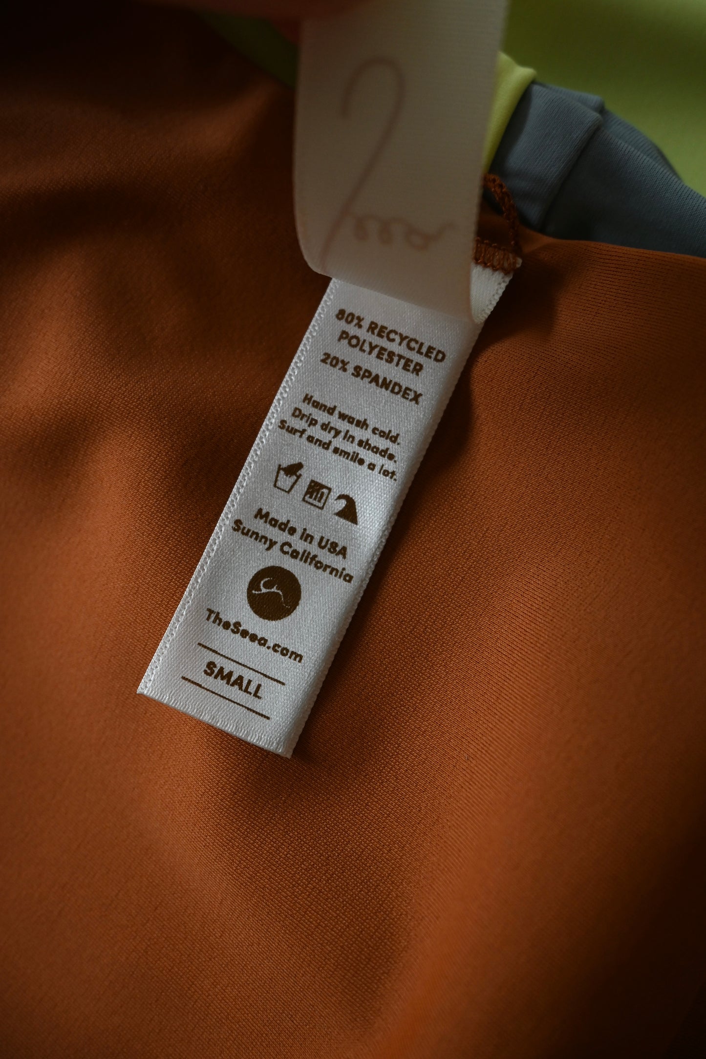 SEEA/Camryn Reversible One Piece/Seagrass×Bronze