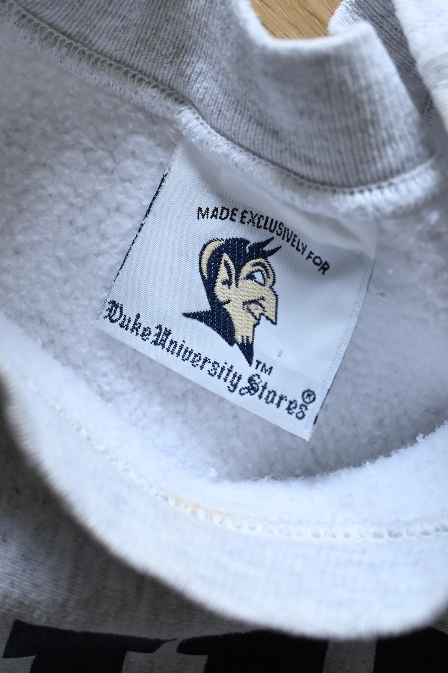 90's Duke university sweat shirt/GREY
