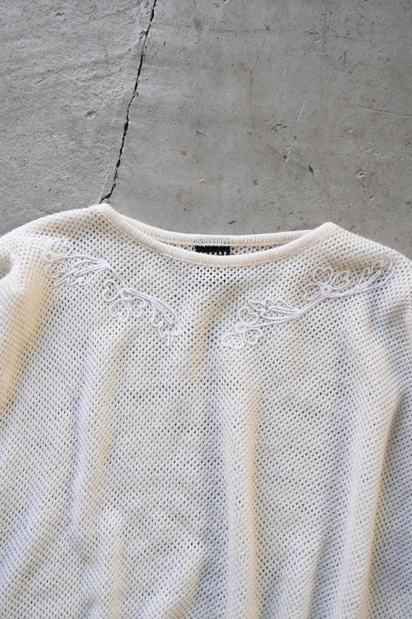 Knit sweater/IVORY