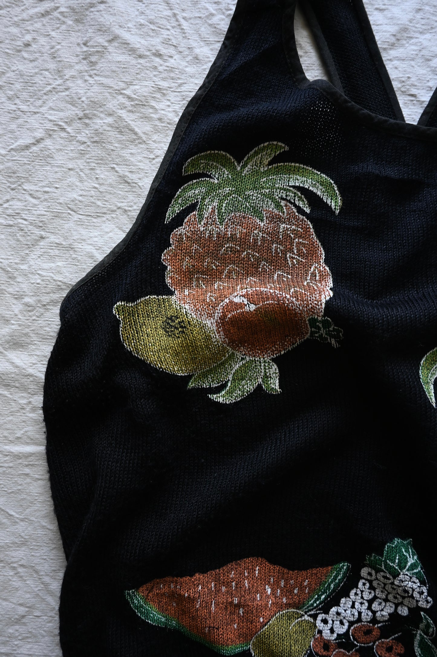 Fruits Knit/BLACK