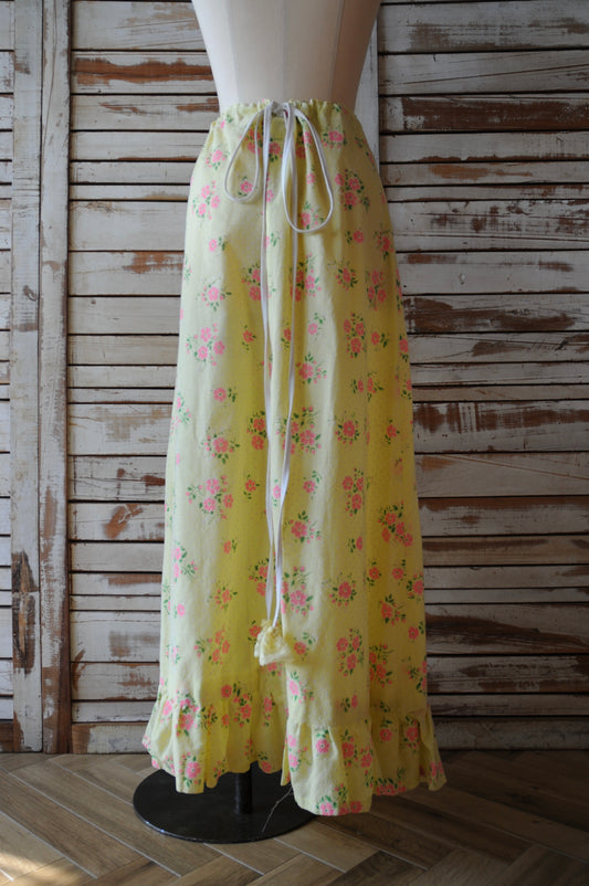 Flower pattern skirt/PONMOSIR