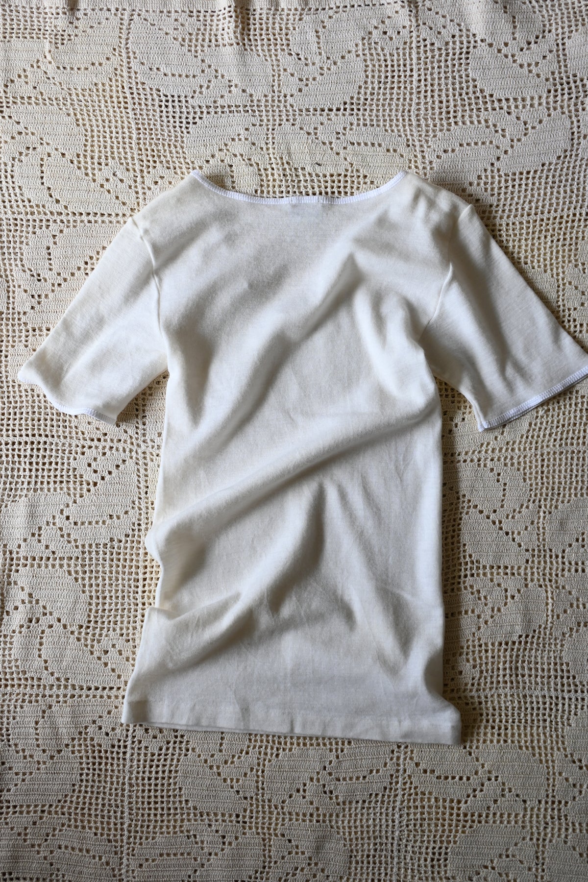 EURO Underwear knit top/IVORY