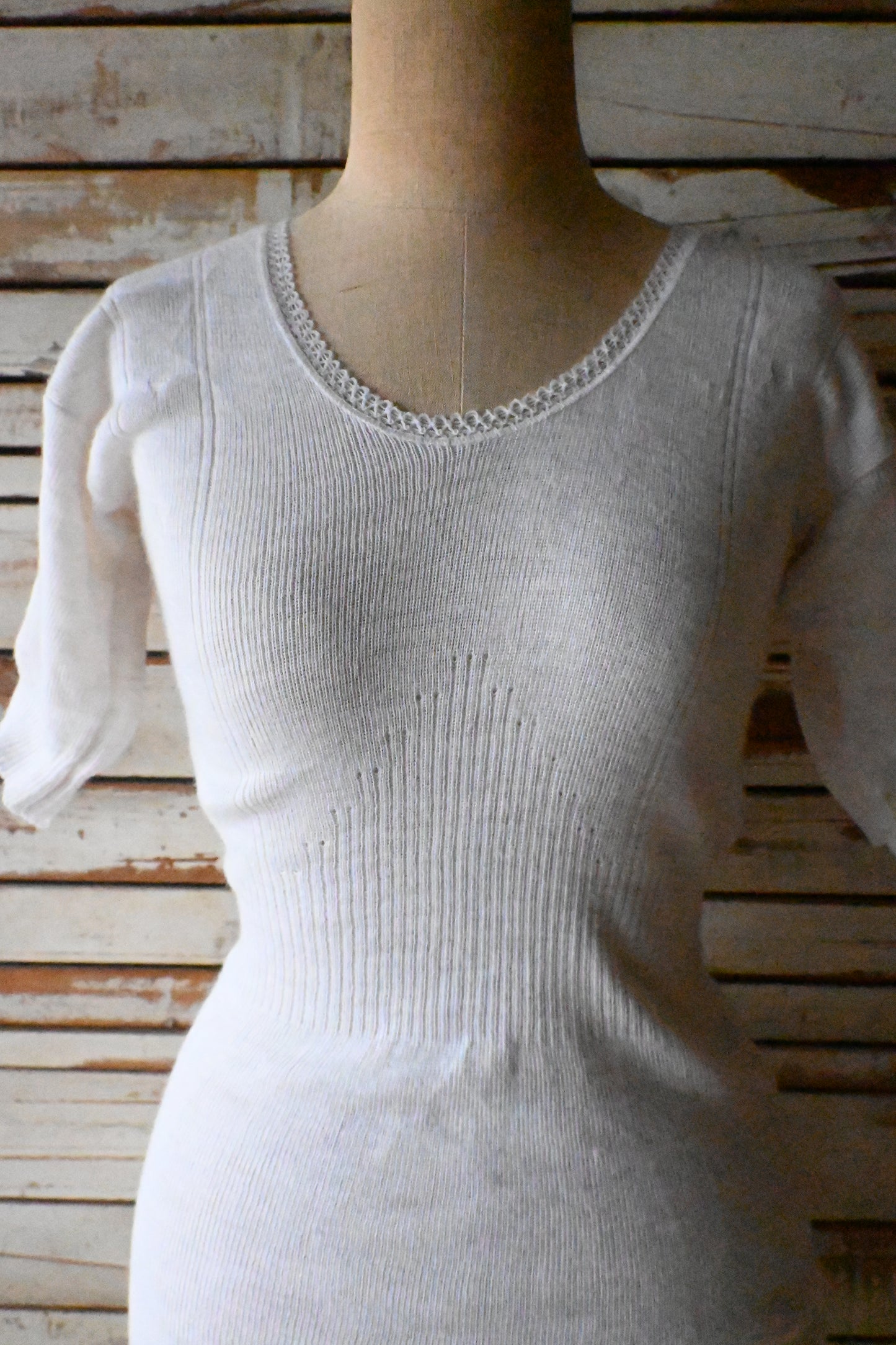 DEADSTOCK Wool underwear /IVORY